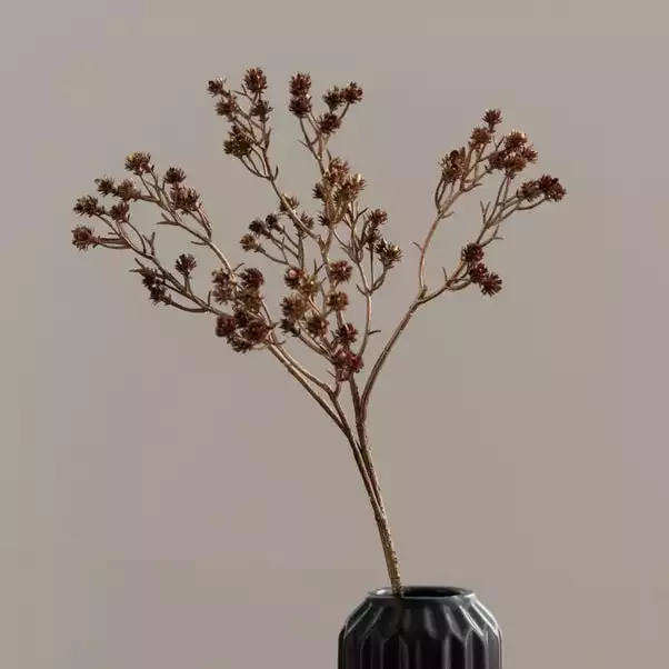 Dunelm Artificial Bronze Gypsophila Spray 52cm 3 Dunelm Artificial Bronze Gypsophila Spray 52cm - Image 3