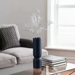 Dunelm Artificial Maidenhair Fern Silver 75cm