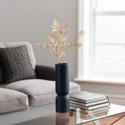 Dunelm Artificial Maidenhair Fern Gold 75cm