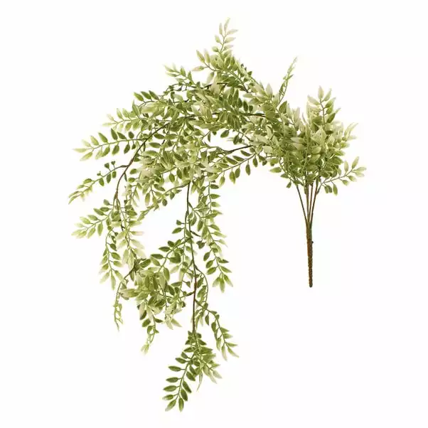 Dunelm Pack Of 12 Artificial Green Trailing Leaf Bush 3 Dunelm Pack Of 12 Artificial Green Trailing Leaf Bush - Image 3