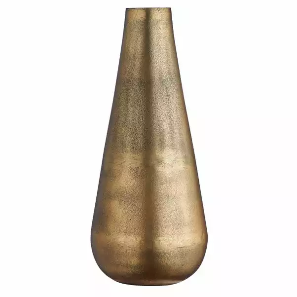 Dunelm Luxe Traveller Bronze Metal Vase 35cm 3 Dunelm Luxe Traveller Bronze Metal Vase 35cm - Image 3