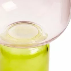 Elements Sculpt Two Tone Green Glass Vase 30cm -clocks Sales Store 30765679 alt04