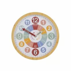 Dunelm Tell The Time Wood Effect Large Clock 30cm 5 Dunelm Tell The Time Wood Effect Large Clock 30cm -clocks Sales Store 30766820 alt02