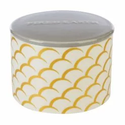 Fired Earth Large Ceramic White Tea & Pomegranate Wax Filled Candle -clocks Sales Store 30778170 alt02