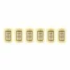 Dunelm Pack Of 6 Cream Pillar Candles 7cm X 10cm
