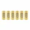 Dunelm Pack Of 6 Cream Pillar Candle 7x1 5cm