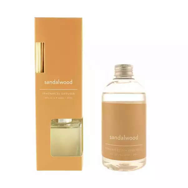 Dunelm Sandalwood Diffuser And Refill Set 2 Dunelm Sandalwood Diffuser And Refill Set - Image 2