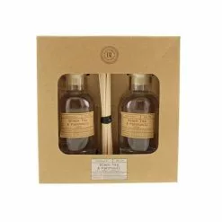 Churchgate Set Of 2 Black Tea And Patchouli Diffusers