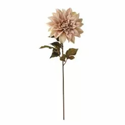 Dunelm Lustre Dahlia Champagne Single Stem 80cm