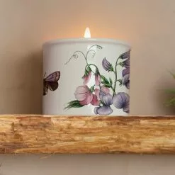 Portmeirion Botanic Garden Sweet Pea Wax Filled Candle -clocks Sales Store 30788907 alt04