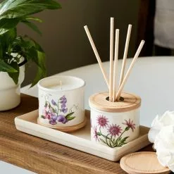 Portmeirion Botanic Garden Sweet Pea Wax Filled Candle -clocks Sales Store 30788907 alt05