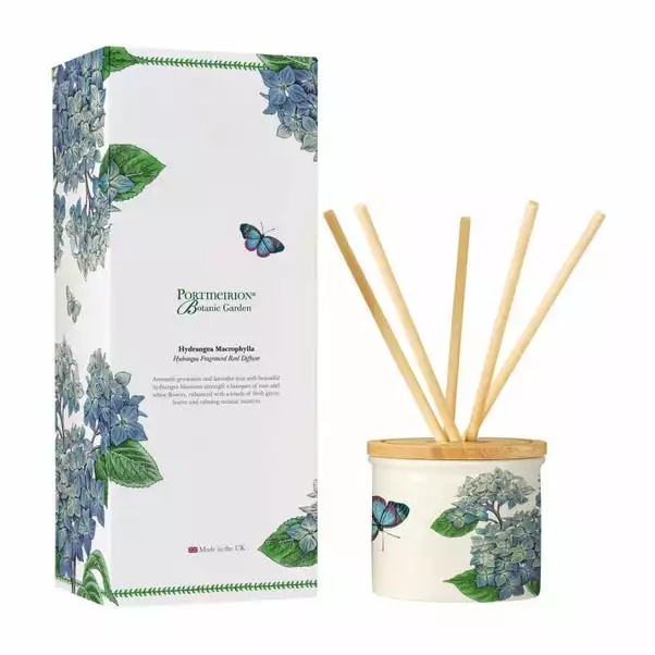 Portmeirion Botanic Garden Hydrangea 200ml Reed Diffuser 1 Portmeirion Botanic Garden Hydrangea 200ml Reed Diffuser