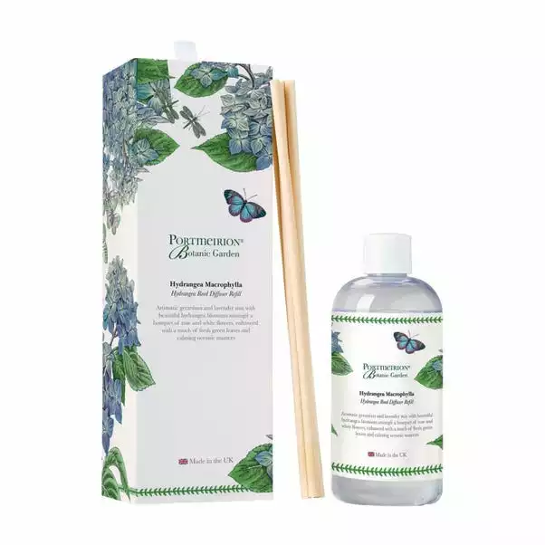 Portmeirion Botanic Garden Hydrangea 200ml Reed Diffuser Refill 1 Portmeirion Botanic Garden Hydrangea 200ml Reed Diffuser Refill