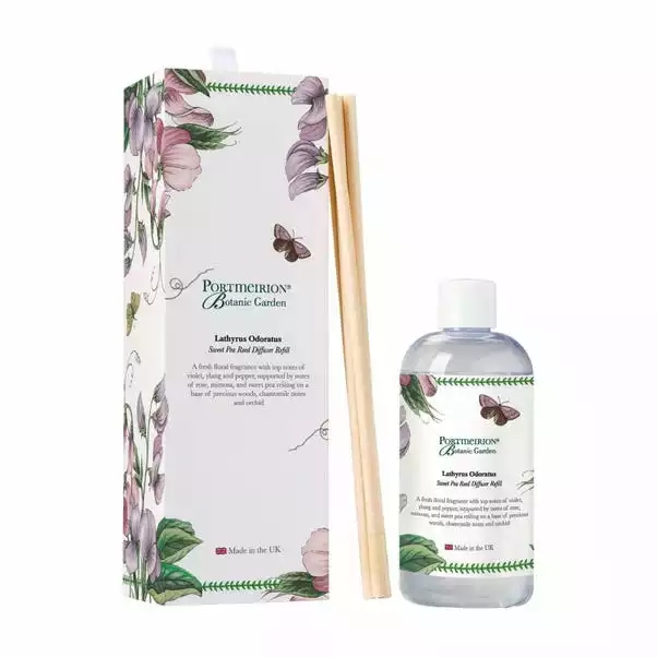 Portmeirion Botanic Garden Sweet Pea 200ml Reed Diffuser Refill 1 Portmeirion Botanic Garden Sweet Pea 200ml Reed Diffuser Refill