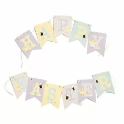 Dunelm Happy Easter Paper Garland -clocks Sales Store 30791500 alt02