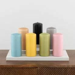 Dunelm Small Pillar Candle 15cm -clocks Sales Store 30791546 alt02