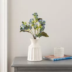 Dunelm Blue Pansy Bundle 38cm