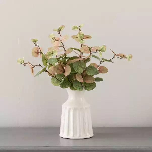 Dunelm Spring Green Eucalyptus Bundle 32cm 3 Dunelm Spring Green Eucalyptus Bundle 32cm - Image 3