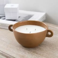 Dunelm Artisan Multiwick Candle Walnut & Sage -clocks Sales Store 30791660 alt02