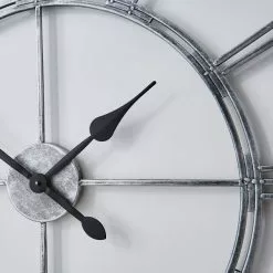 Dunelm Indoor Outdoor Skeleton Clock 100cm Chrome 8 Dunelm Indoor Outdoor Skeleton Clock 100cm Chrome -clocks Sales Store 30791945 alt03