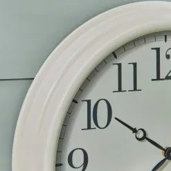 Dunelm Indoor Outdoor Country Cream Clock 40cm -clocks Sales Store 30792006 alt02