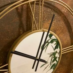 Dunelm Indoor Outdoor Luxe Gold Clock 60cm -clocks Sales Store 30792008 alt02