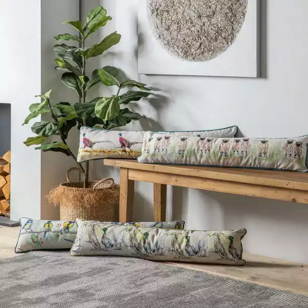 Kilburn & Scott Colourful Bluetits Draught Excluder 2 Kilburn & Scott Colourful Bluetits Draught Excluder - Image 2