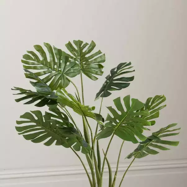 Dunelm Artificial Cheese Plant 90cm 3 Dunelm Artificial Cheese Plant 90cm - Image 3