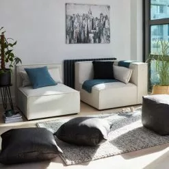 Dunelm Smart Industrial Cityscape Canvas -clocks Sales Store 30795588 alt06