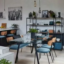 Dunelm Smart Industrial Cityscape Canvas -clocks Sales Store 30795588 alt07