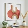 Dunelm Artisan Orange Wall Art