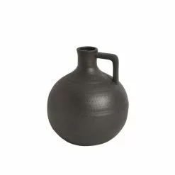 Dunelm Round Ceramic Vase With Handle 14cm -clocks Sales Store 30796397 alt03