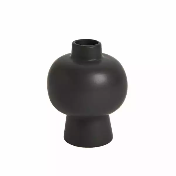Dunelm Black 10cm Vase 3 Dunelm Black 10cm Vase - Image 3