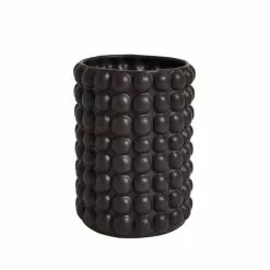 Dunelm Black 20cm Bubble Vase 6 Dunelm Black 20cm Bubble Vase -clocks Sales Store 30796620 alt02