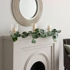Dunelm Variagated Monstera Garland 135cm -clocks Sales Store 30796686 alt02