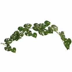 Dunelm Variagated Monstera Garland 135cm -clocks Sales Store 30796686 alt04