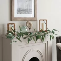 Dunelm Olive Leaf Garland 150cm -clocks Sales Store 30796688 alt03