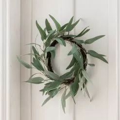 Dunelm Olive Leaf Wreath 6 Dunelm Olive Leaf Wreath -clocks Sales Store 30796689 alt02