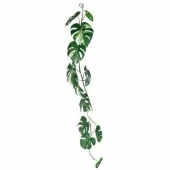 Dunelm Variegated Monstera Garland 110cm -clocks Sales Store 30796691 alt04
