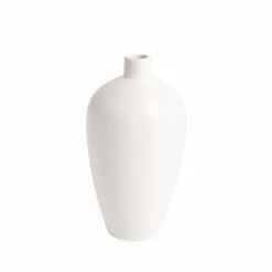 Dunelm Tall Vase 28cm White -clocks Sales Store 30796772 alt02