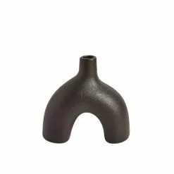 Dunelm Ceramic Black Vase -clocks Sales Store 30796777 alt02