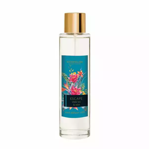 Stoneglow White Tea & Mint Escape 200ml Reed Diffuser Refill 1 Stoneglow White Tea & Mint Escape 200ml Reed Diffuser Refill