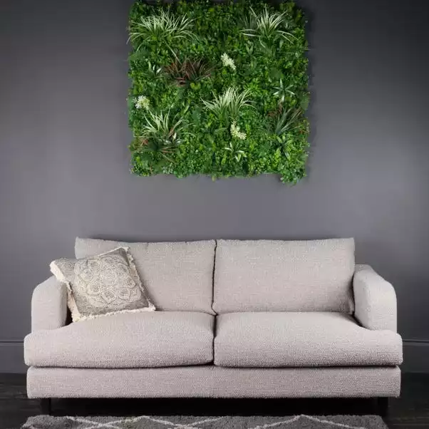 Dunelm Mixed Grass Living Wall Panel 100cm X 100cm 1 Dunelm Mixed Grass Living Wall Panel 100cm X 100cm