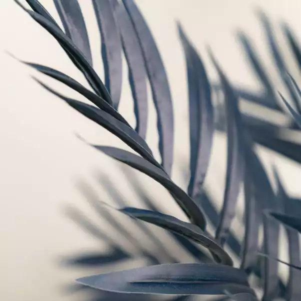 Scottish Everlastings 70cm Areca Palm Tree Luxe Navy 2 Scottish Everlastings 70cm Areca Palm Tree Luxe Navy - Image 2