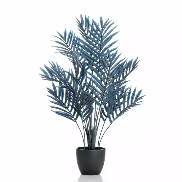 Scottish Everlastings 70cm Areca Palm Tree Luxe Navy 3 Scottish Everlastings 70cm Areca Palm Tree Luxe Navy - Image 3