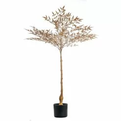 Gold Nandina Tree 100cm -clocks Sales Store 30797237 alt02