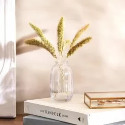 Dunelm Mini Glass Vase Clear