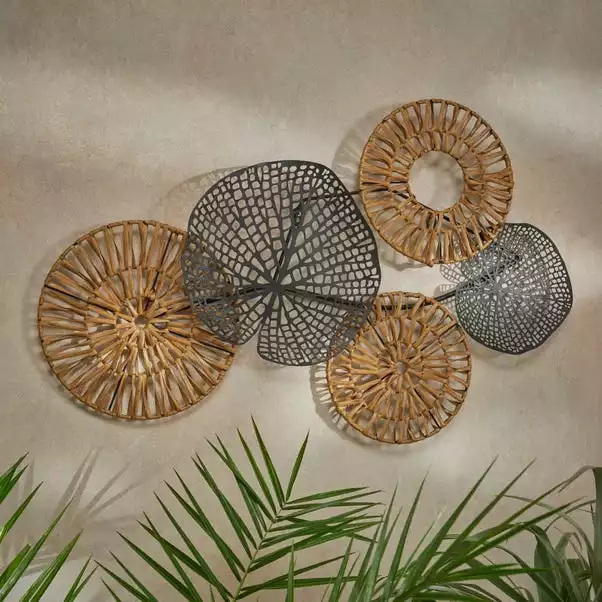 Dunelm Indoor Outdoor Artisan Leaf Wall Art 85cm 1 Dunelm Indoor Outdoor Artisan Leaf Wall Art 85cm