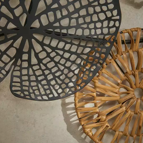 Dunelm Indoor Outdoor Artisan Leaf Wall Art 85cm 2 Dunelm Indoor Outdoor Artisan Leaf Wall Art 85cm - Image 2