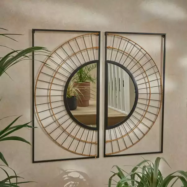 Dunelm Indoor Outdoor Artisan Wall Art Panels 90cm 1 Dunelm Indoor Outdoor Artisan Wall Art Panels 90cm